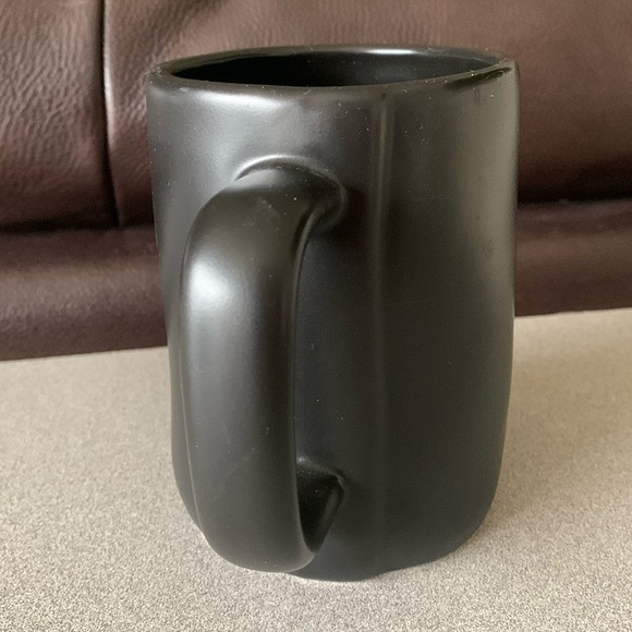 Rae Dunn "FRIYAY" Black Mug Matte Artisan Collection by Magenta EUC - Picture 2 of 4